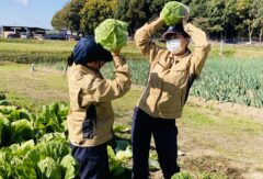 新鮮野菜はいかがですか～！【58回生・野菜コース】