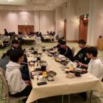 60回生　修学旅行1日目夕食