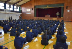 ４月８日（水）着任式と始業式