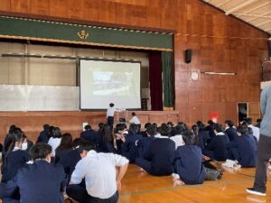 ６１回生　園芸科　通信７号「学年集会・身体測定編」