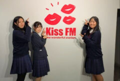 10/4　Kiss FM KOBE「ハイスクールノオト」スタジオ収録